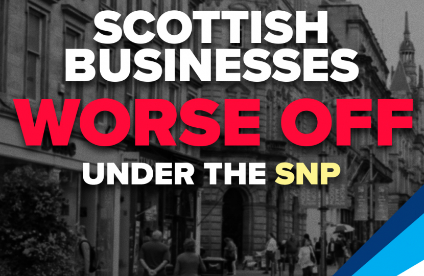 Scottish Businesses Worse off Under the SNP